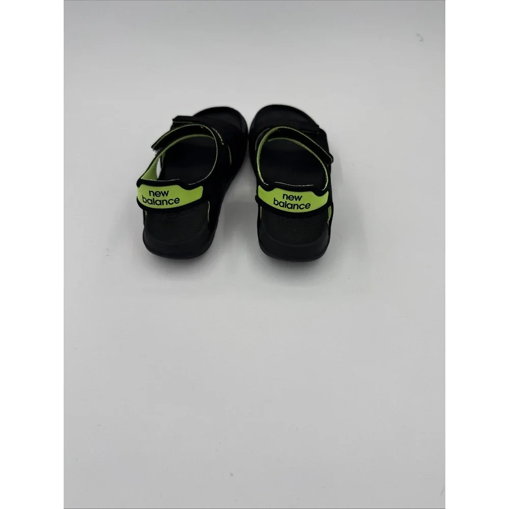 New Balance Little Kids Size 11 Sport Sandal Black Volt